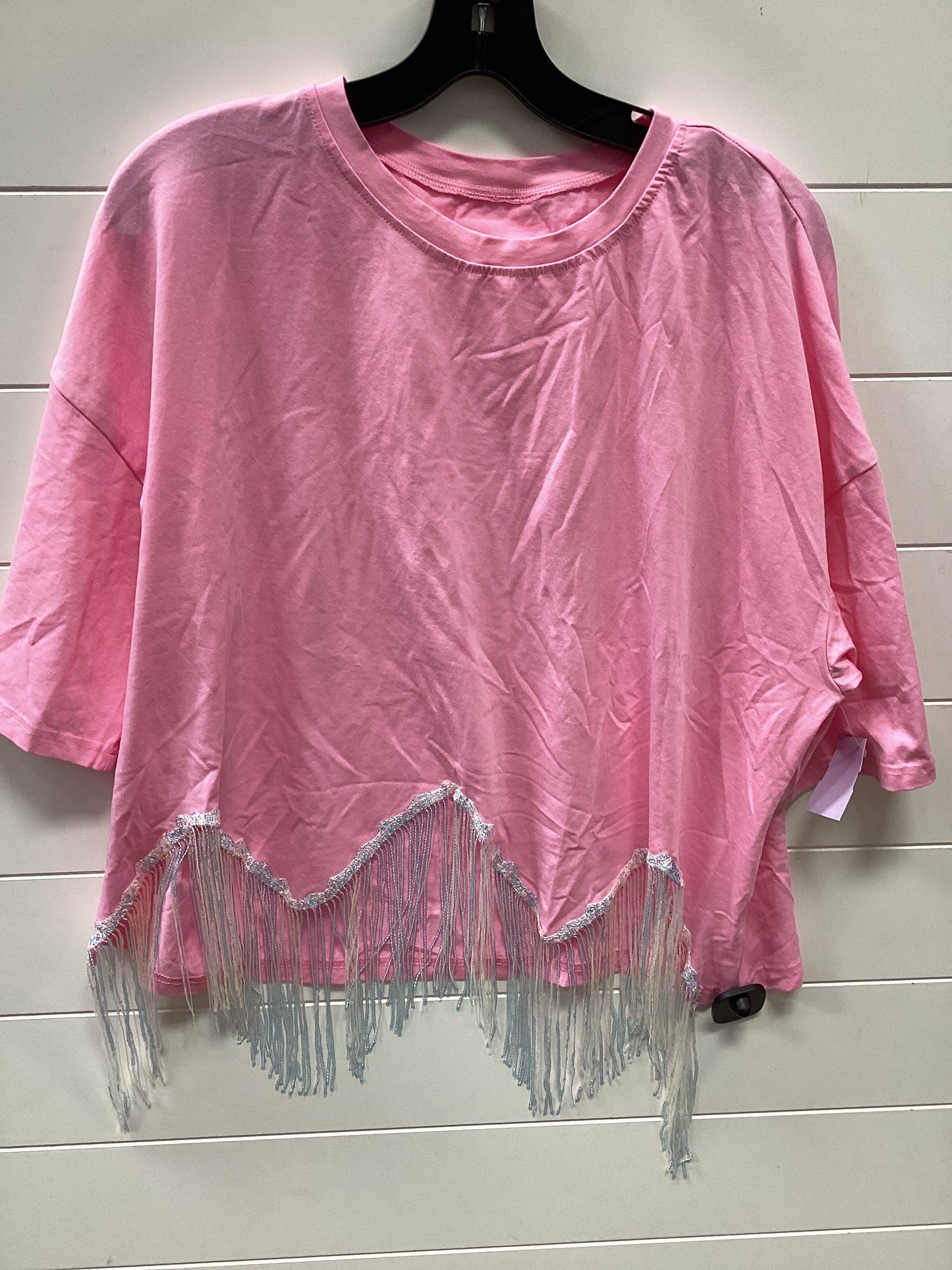 Top Ss By Clothes Mentor In Pink, Size:Xl
