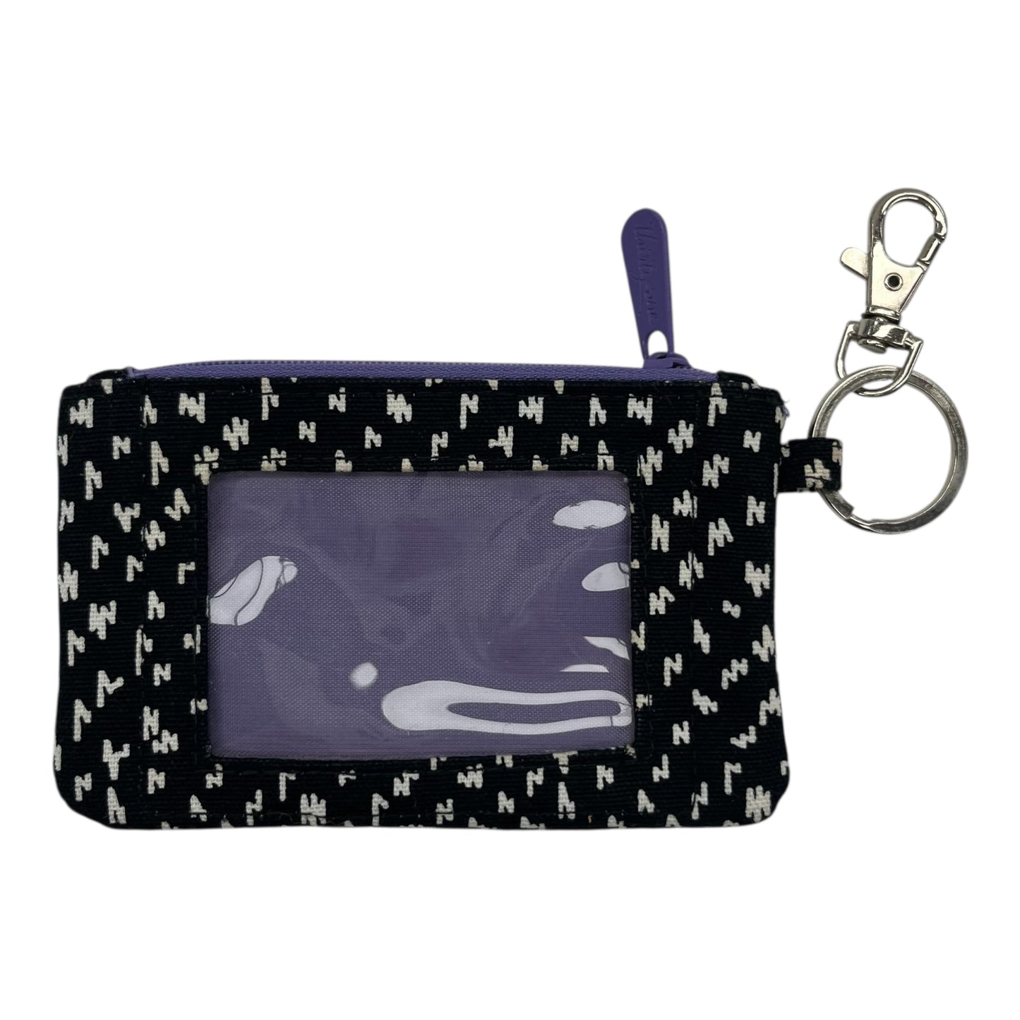 Wallet By Thirty One In Black & Purple, Size:Small