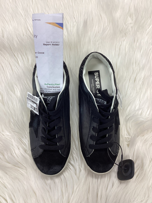 Shoes Luxury Designer By Golden Goose In Black, Size:8