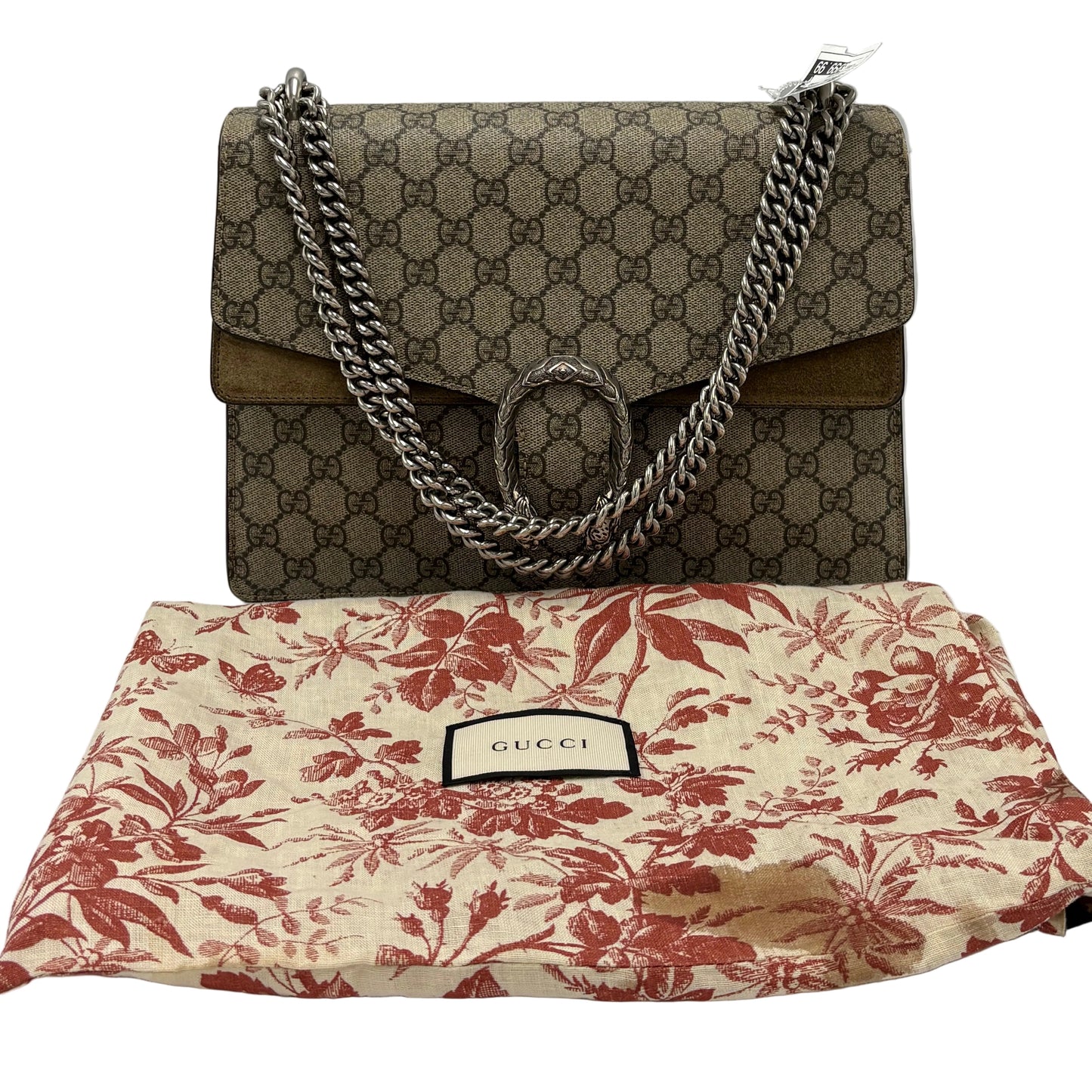 Gucci Dionysus GG Supreme Large Luxury Handbag