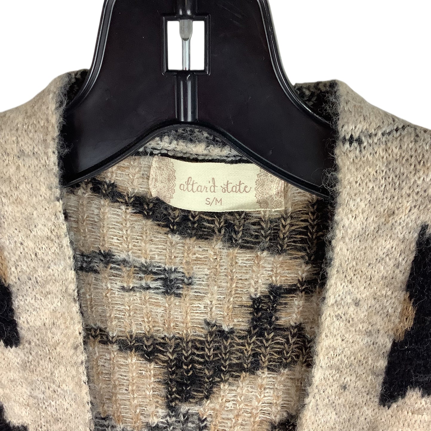 Cardigan By Altard State In Animal Print, Size: S/M