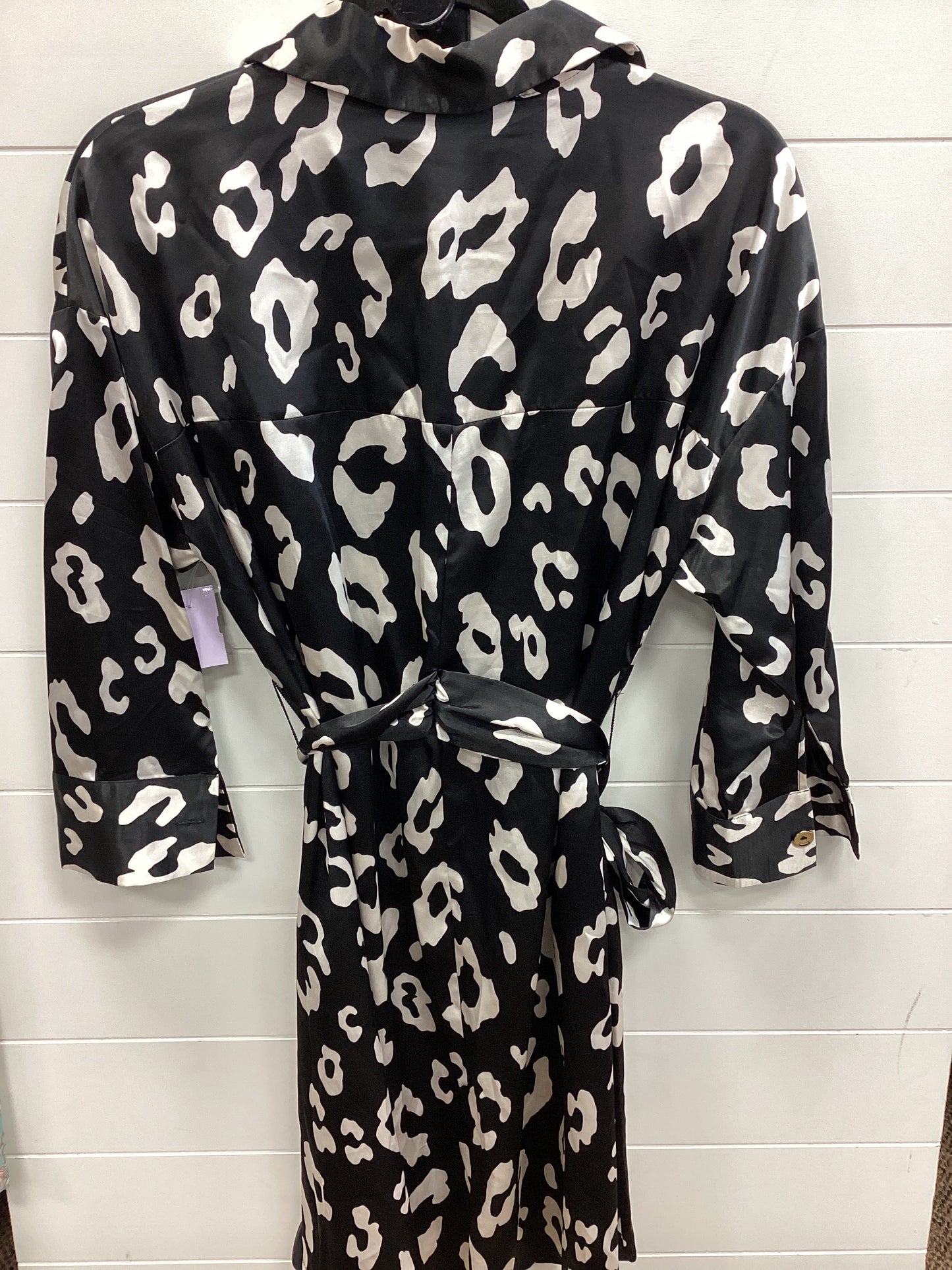 Dress Casual Midi By Emma And Michele In Black & White, Size:S