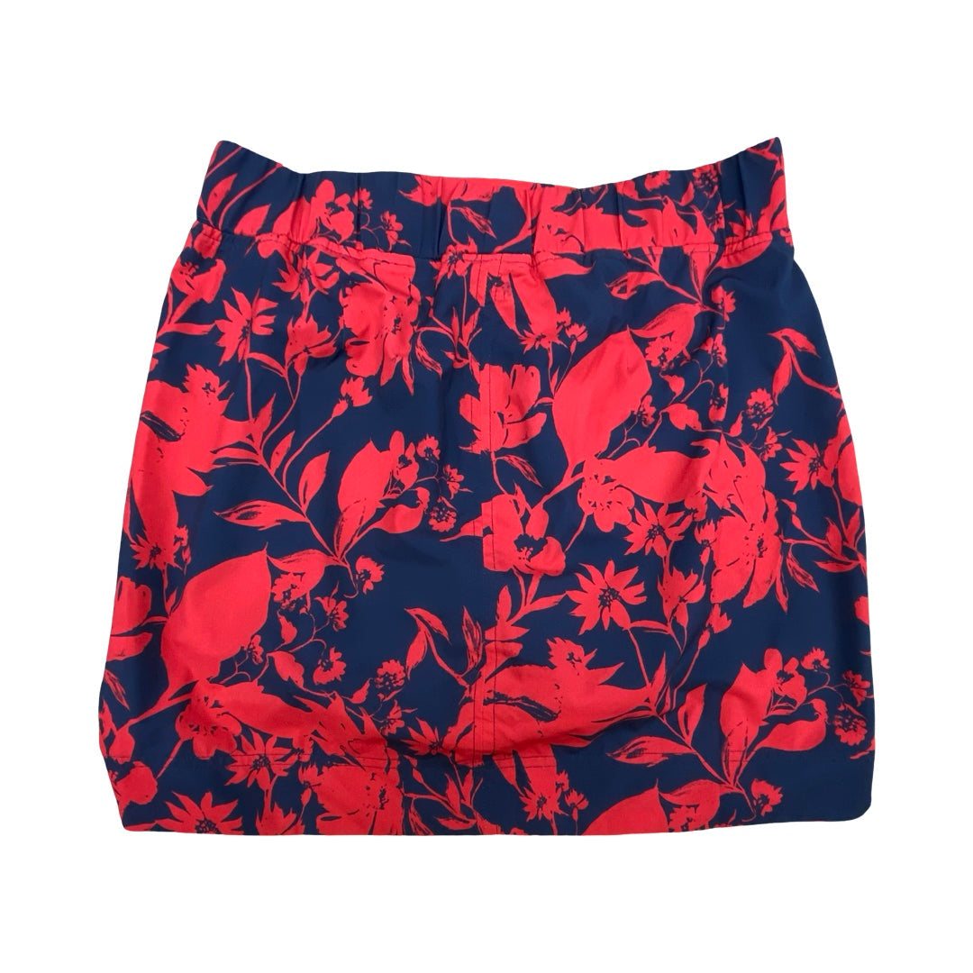 Skort By J. Jill In Black & Red, Size:Xs