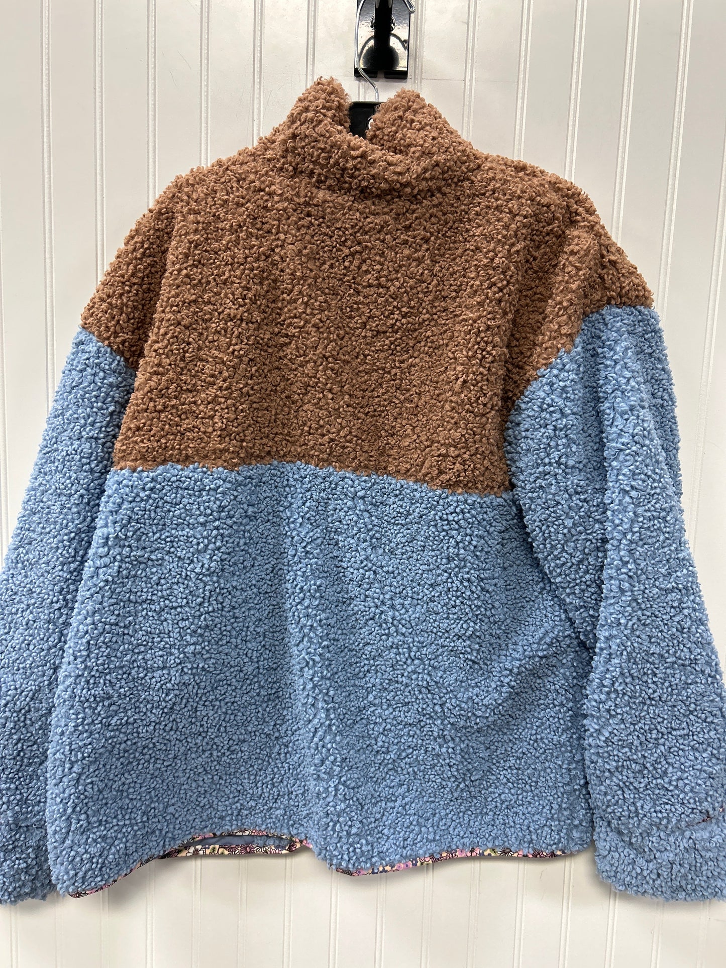Jacket Fleece By For Love & Lemons In Blue, Size:L