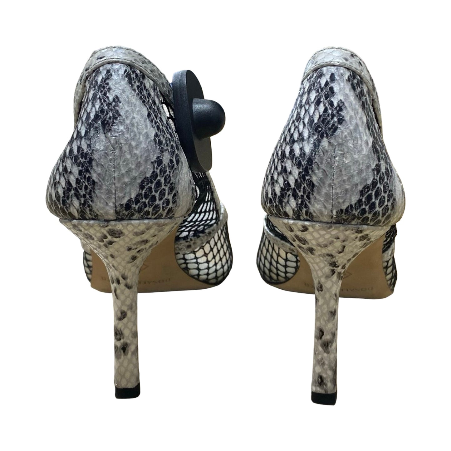 Shoes Heels Stiletto By Donald Pliner In Snakeskin Print, Size:7