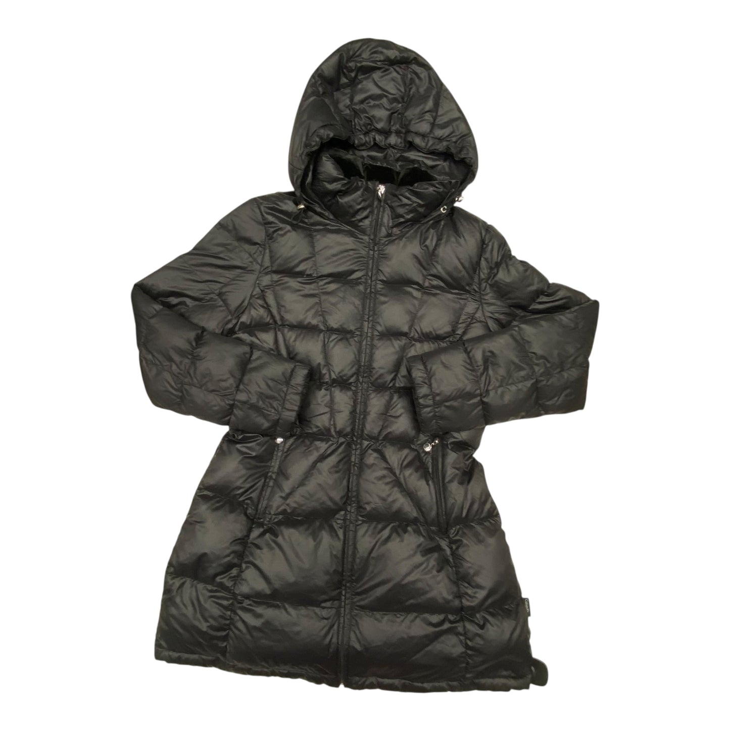 Jacket Puffer & Quilted By Calvin Klein In Black, Size:L