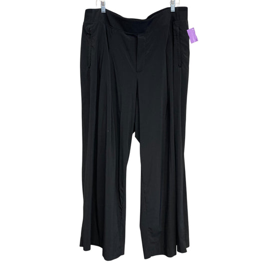 Athletic Pants By Athleta In Black, Size:1X