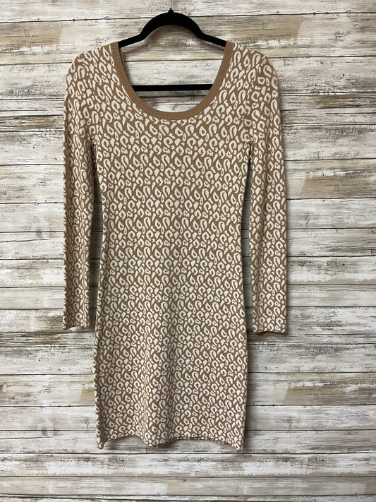 Dress Casual Short By Banana Republic In Cream & Tan, Size:Xs