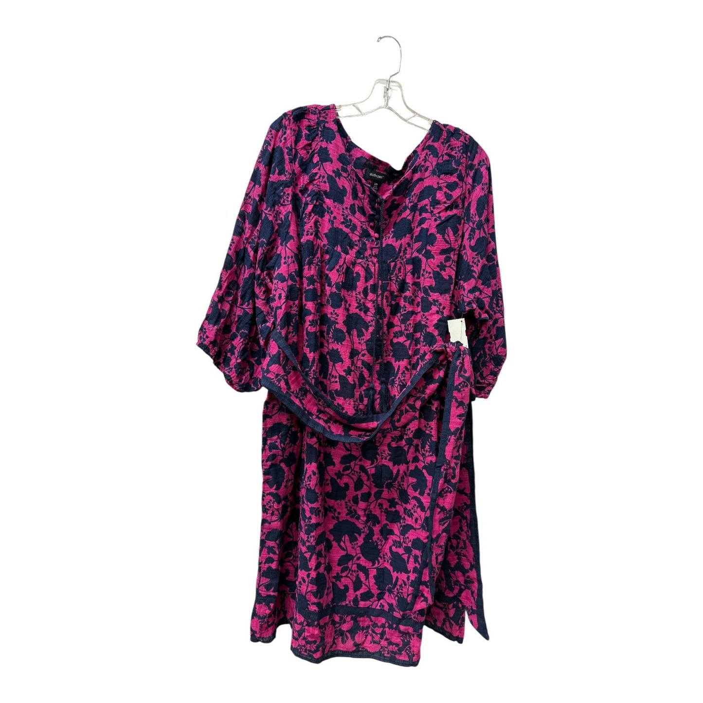 Dress Casual Midi By STUDIO PARK In Purple, Size:3P