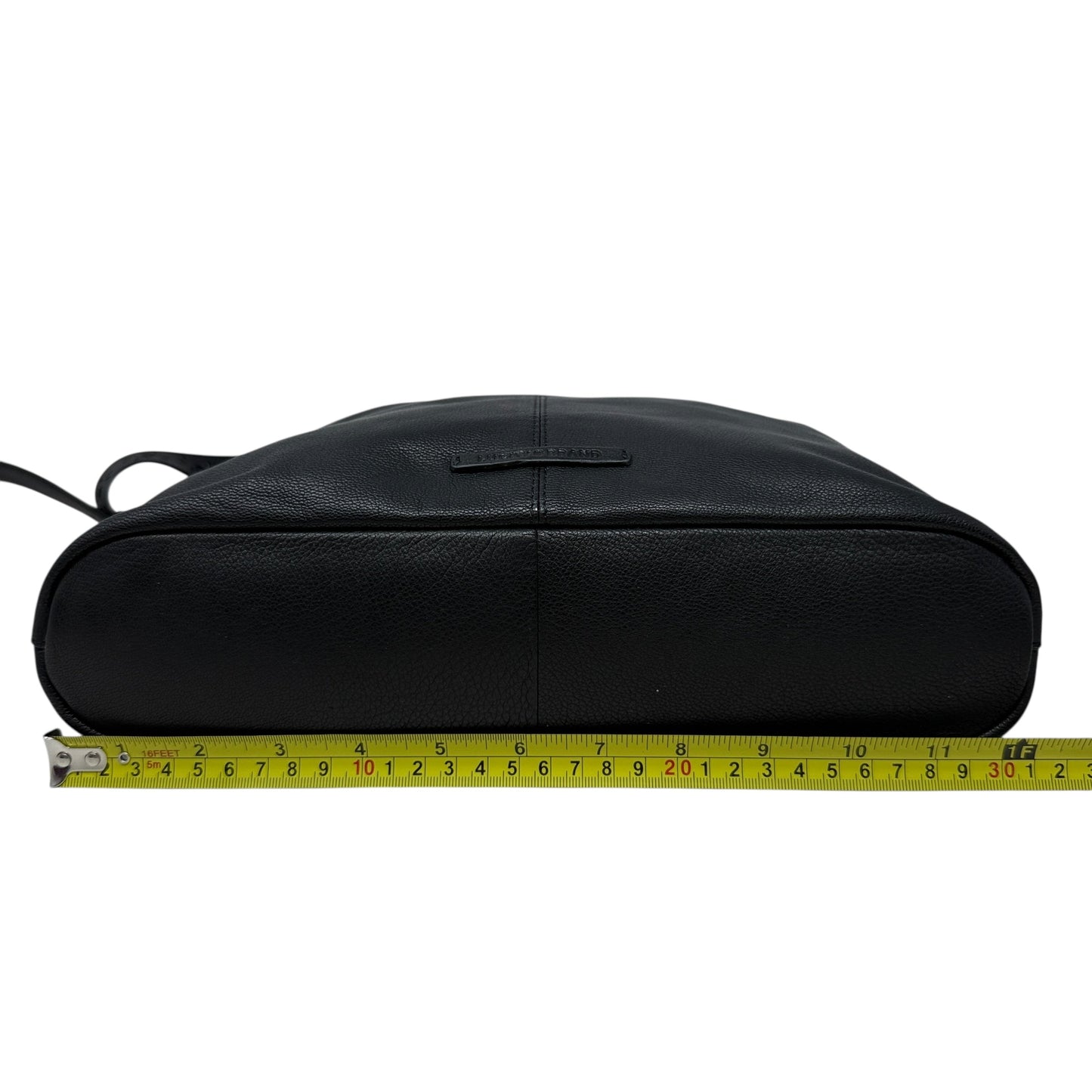 Kora Leather Shoulder Bag By Lucky Brand, Size: Medium