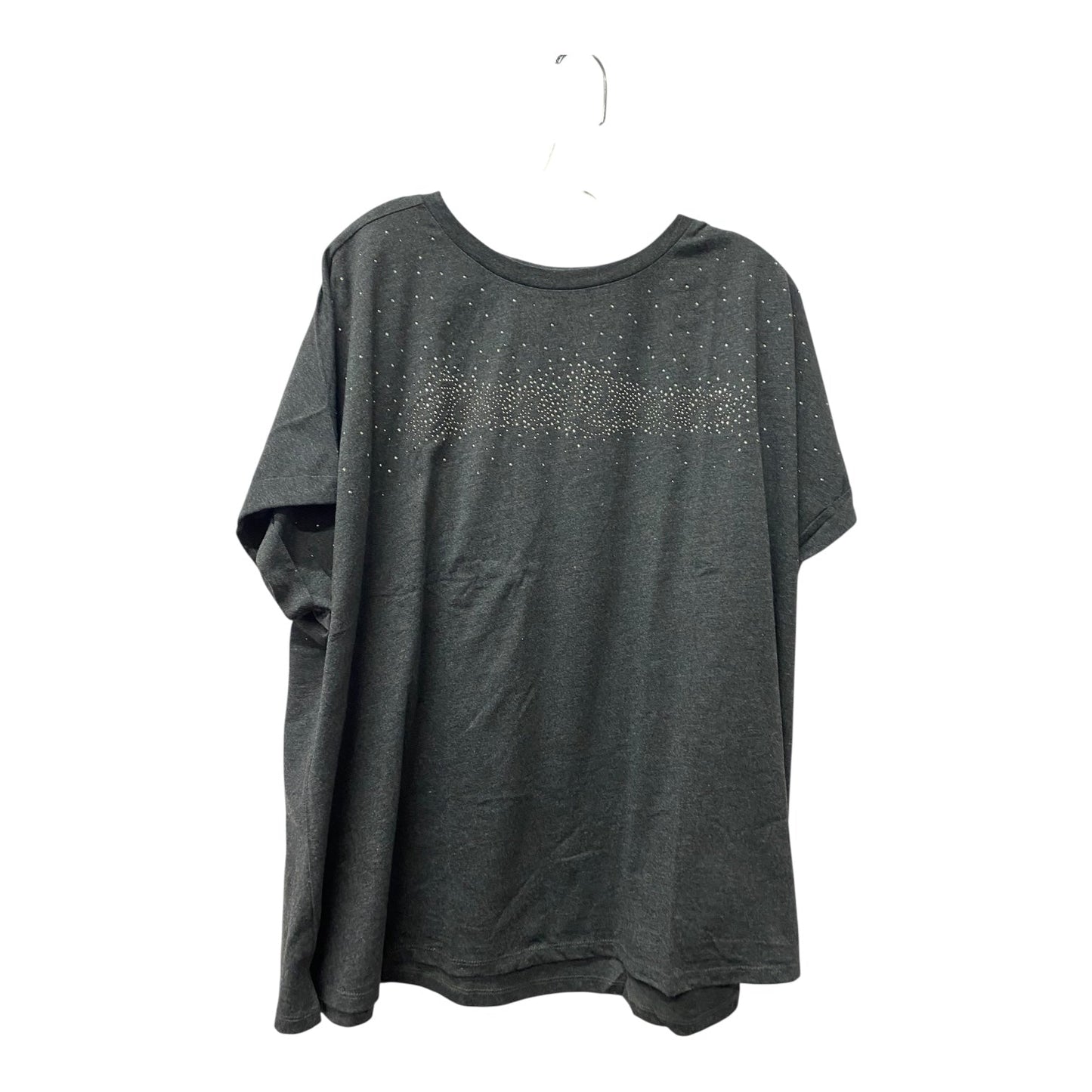 Top Ss By Diane Gilman In Grey, Size:3X