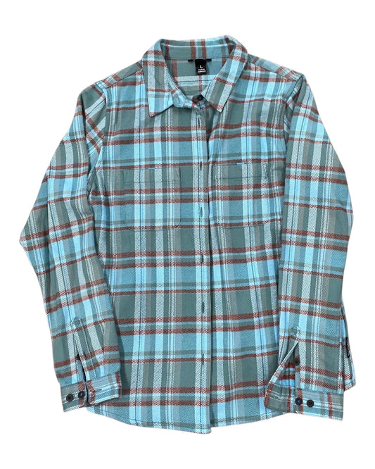 Jacket Shirt By Cotopaxi In Aqua, Size:L