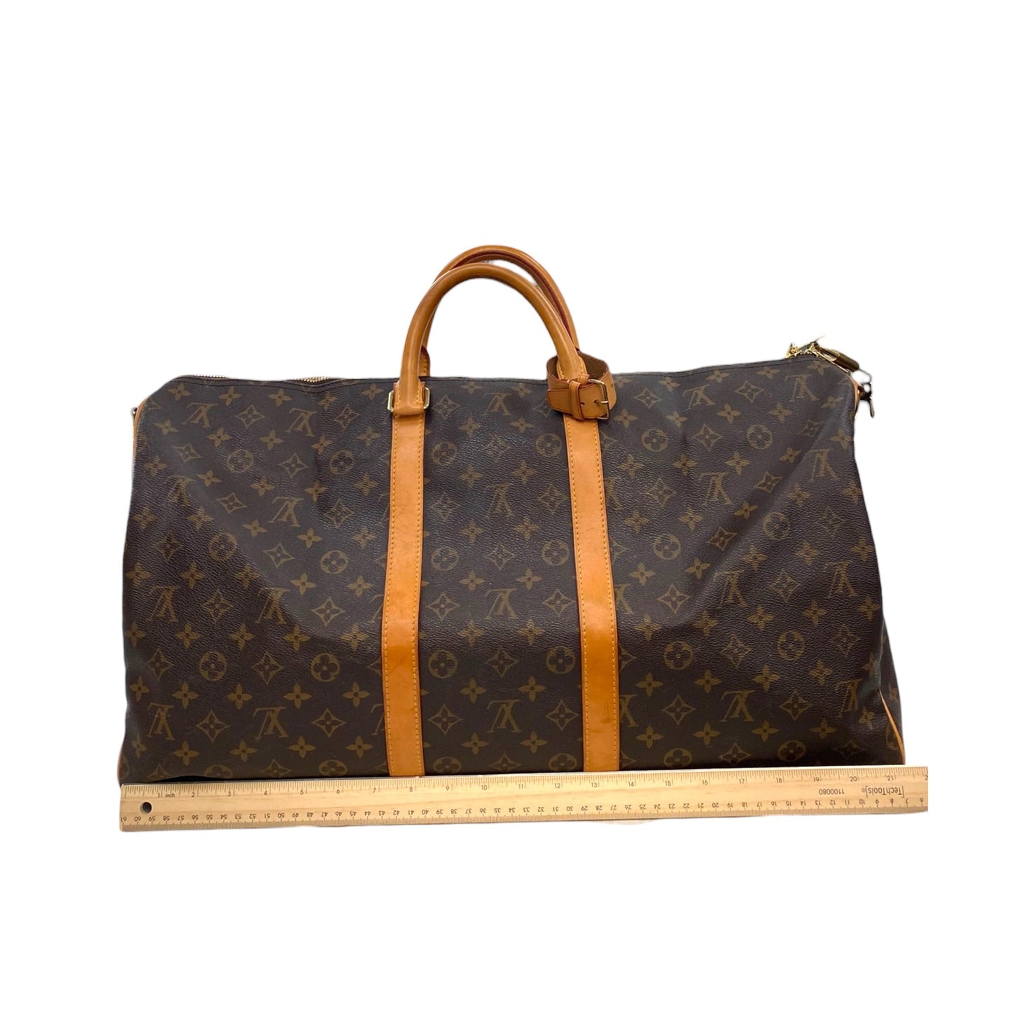 Duffle And Weekender Luxury Designer By Louis Vuitton In Brown, Size:Large(55)