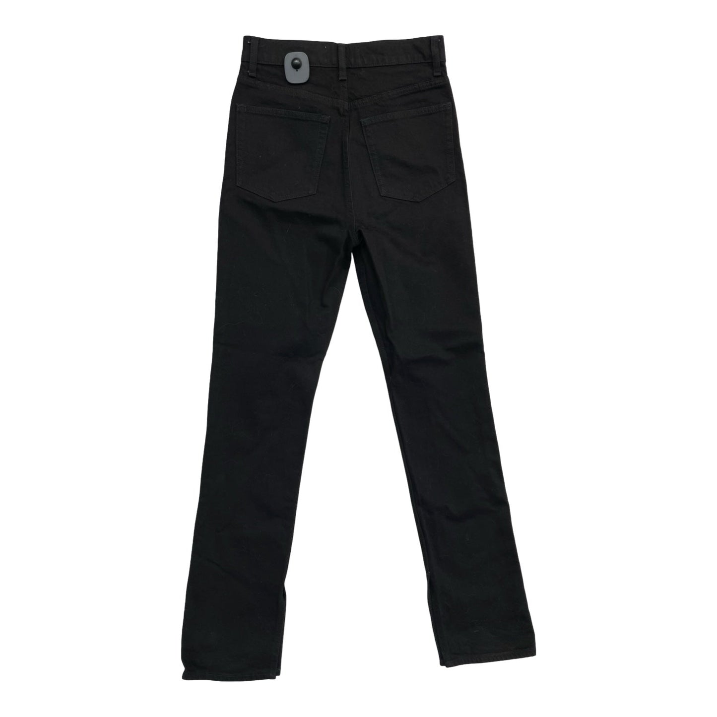 Jeans Straight By Reformation In Black Denim