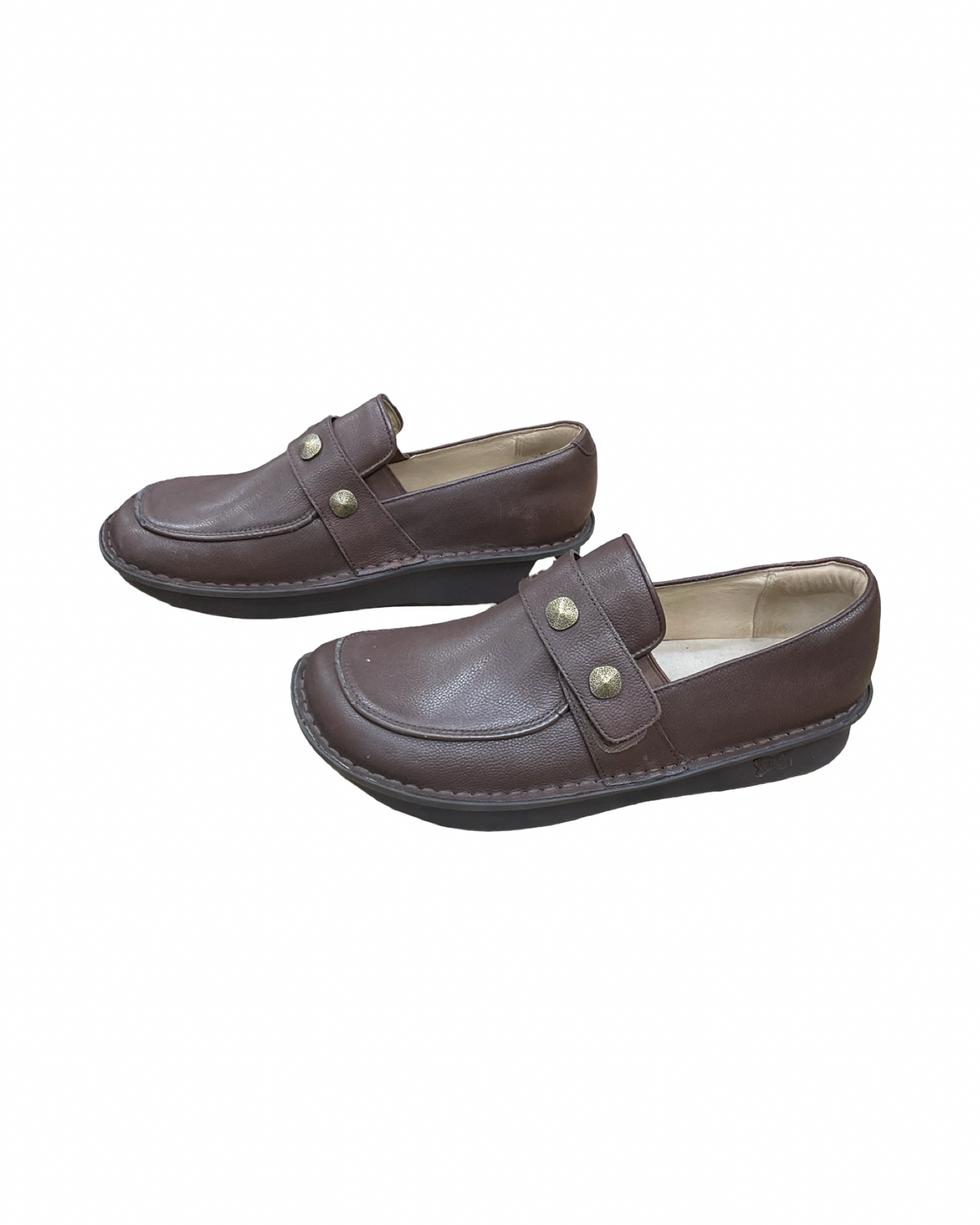 Shoes Flats By Alegria In Brown, Size:11.5