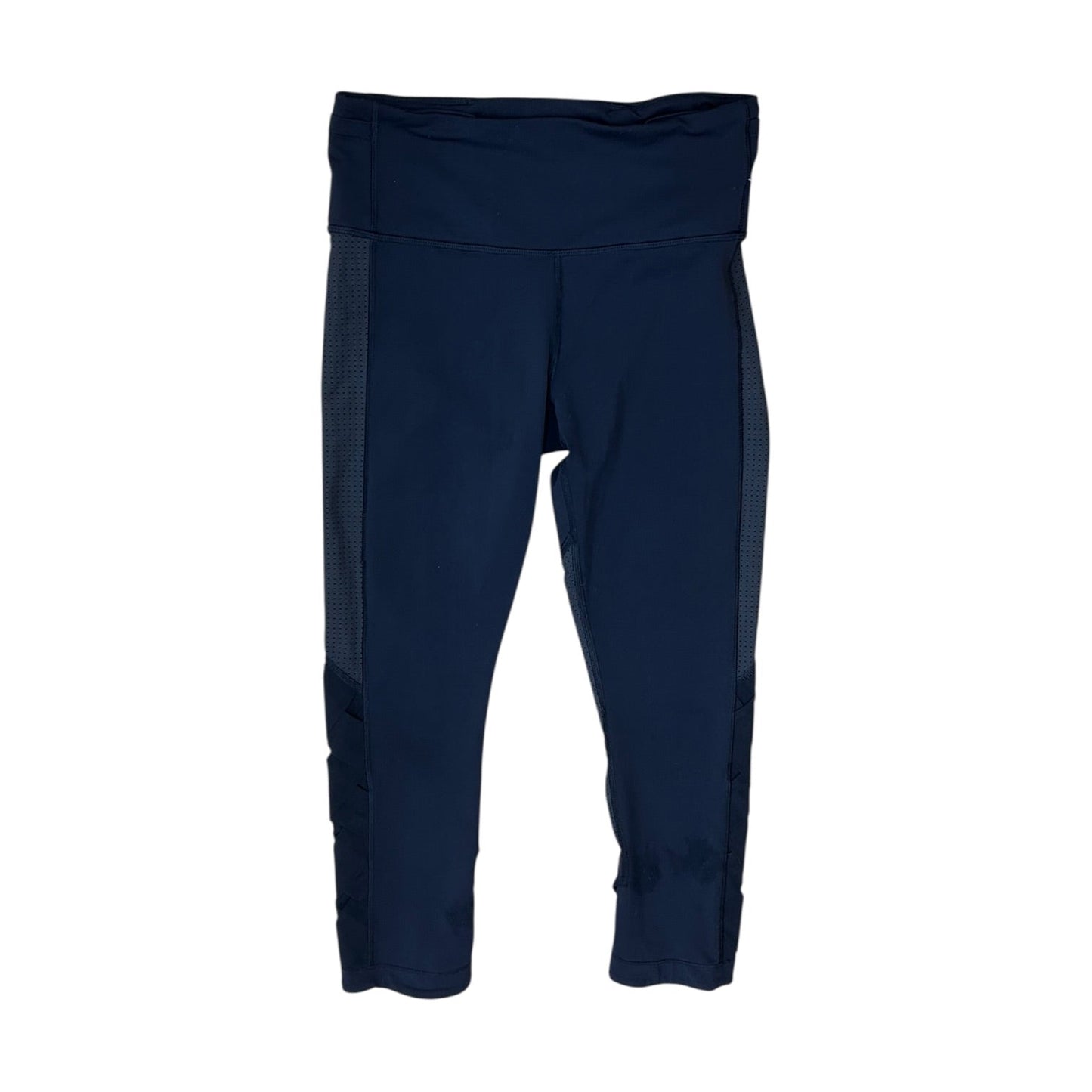 Athletic Leggings Capris By Lululemon In Black, Size:4