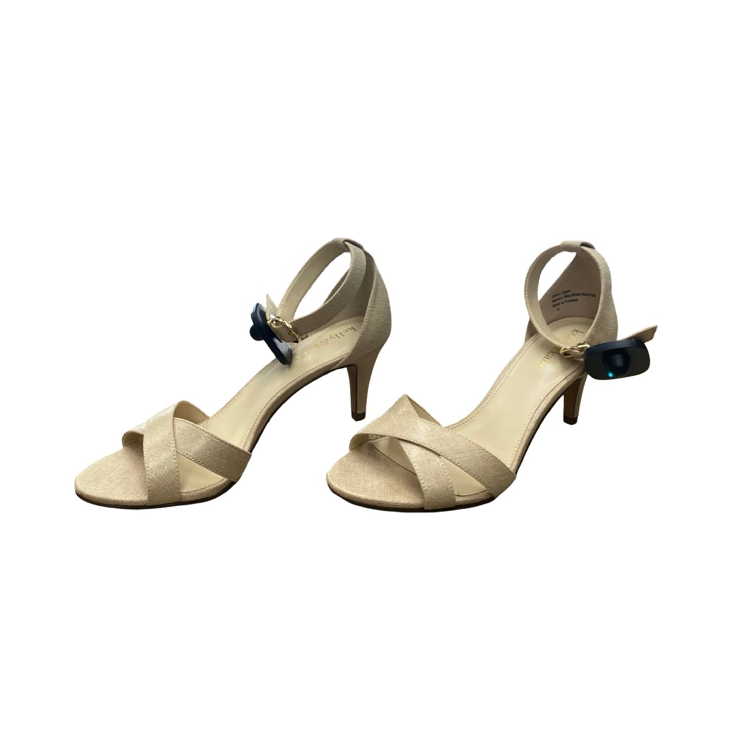Shoes Heels Kitten By Kelly And Katie In Beige, Size:8