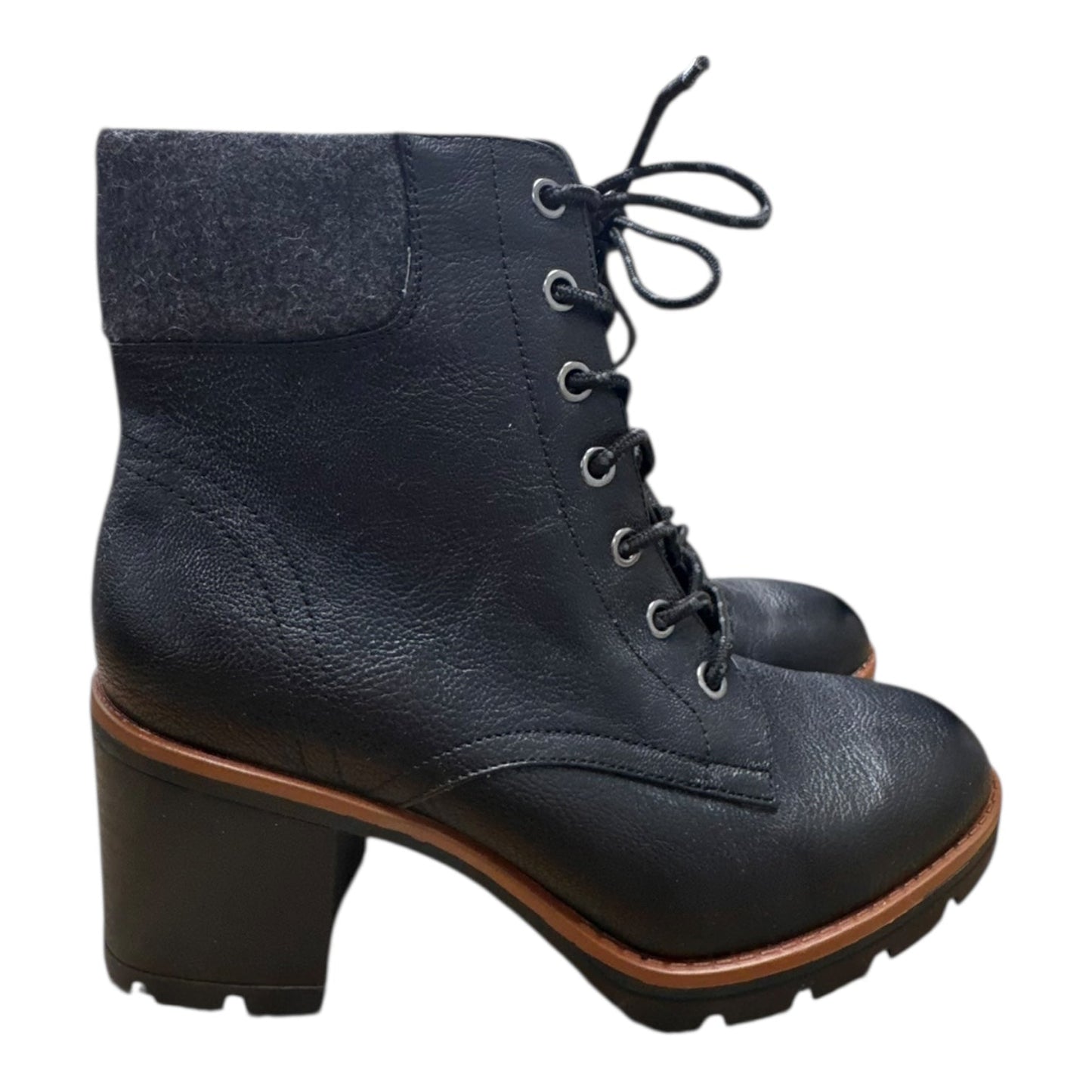 Boots Ankle Heels By Naturalizer In Black, Size:7.5