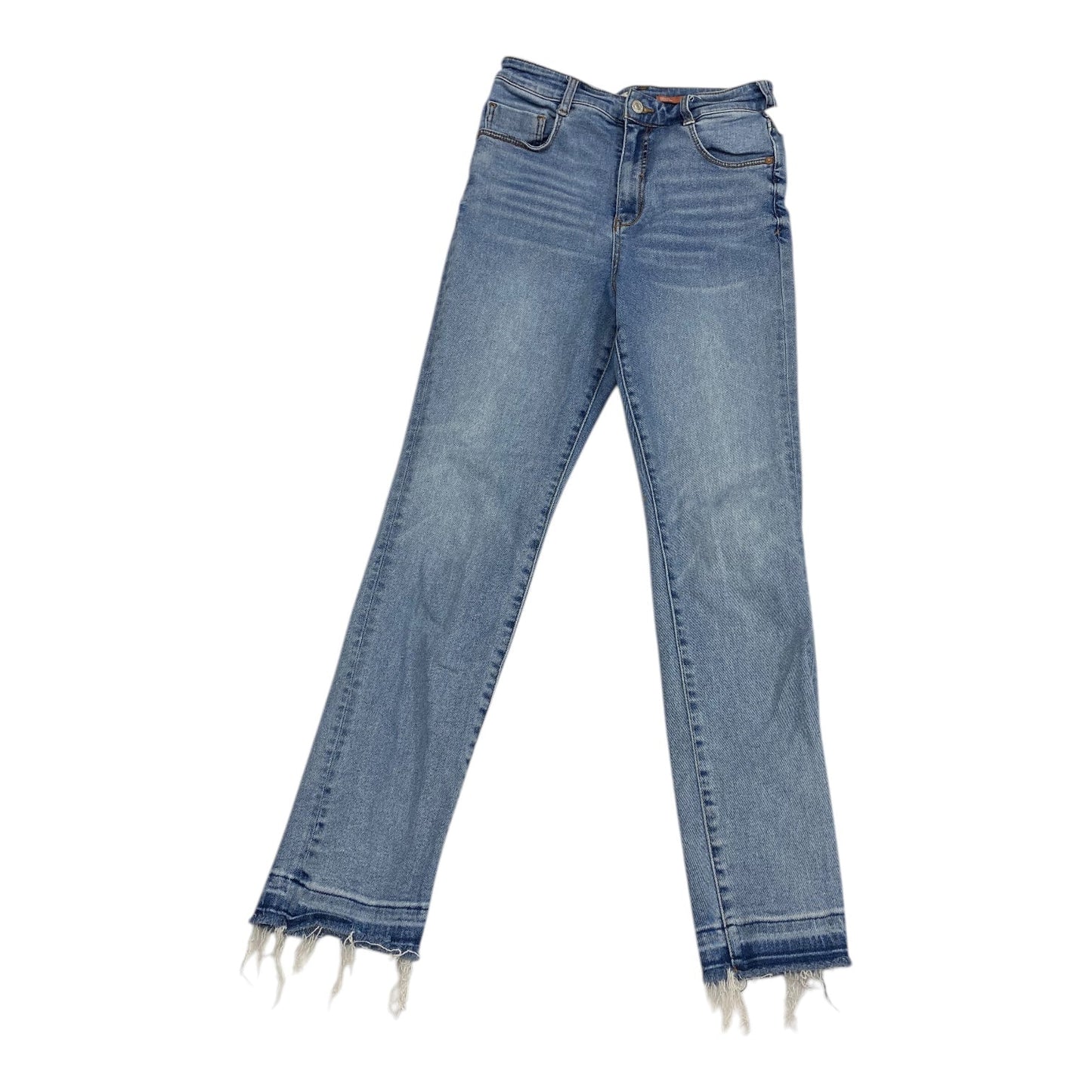 Jeans Skinny By Pilcro In Blue Denim, Size:8
