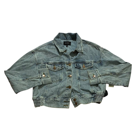 Jacket Denim By Risen In Blue Denim, Size:S