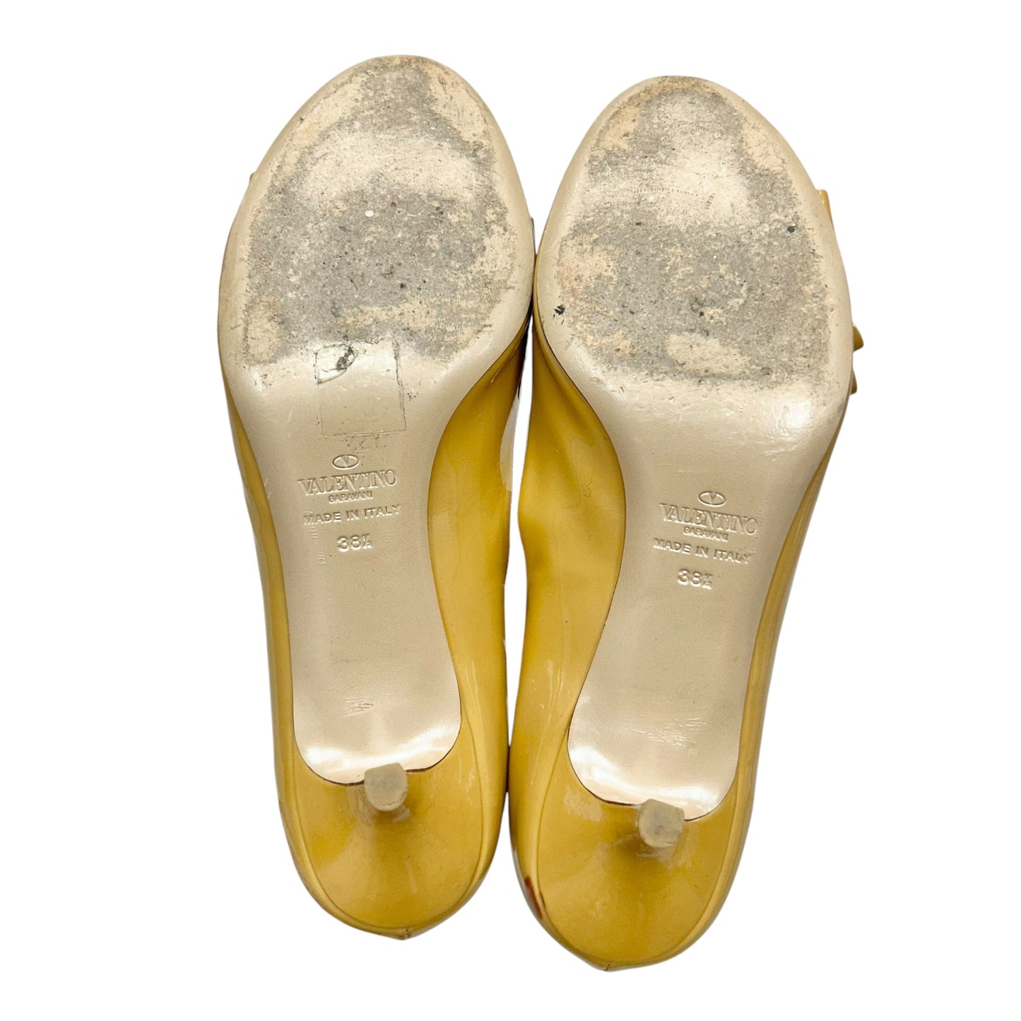 Shoes Luxury Designer By Valentino-garavani In Yellow, Size: 8