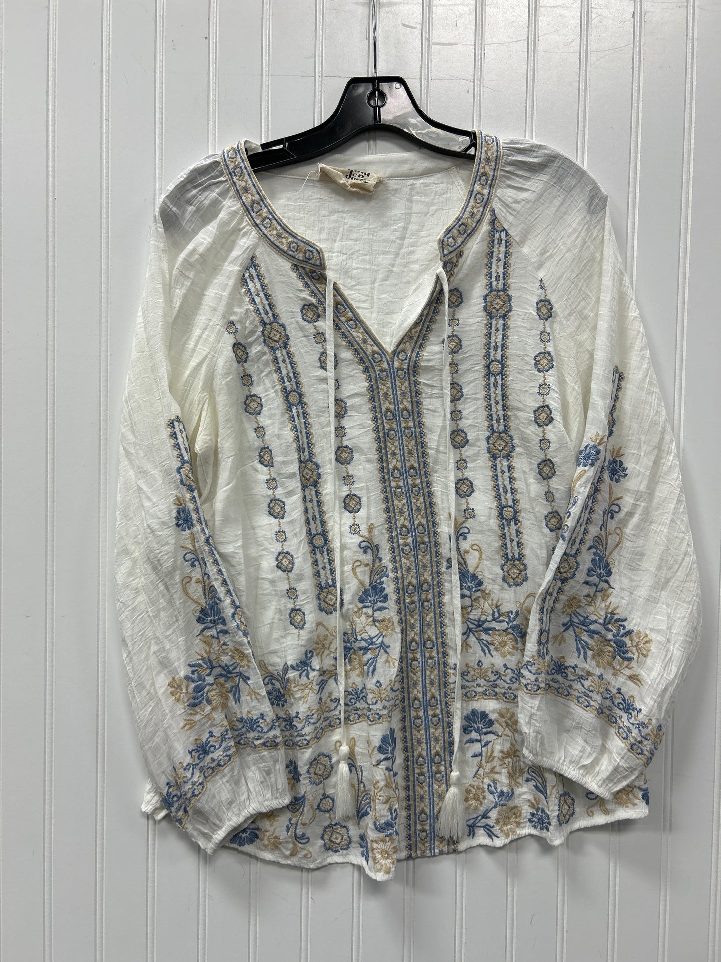 Top Ls By Savanna Jane In Cream, Size:M