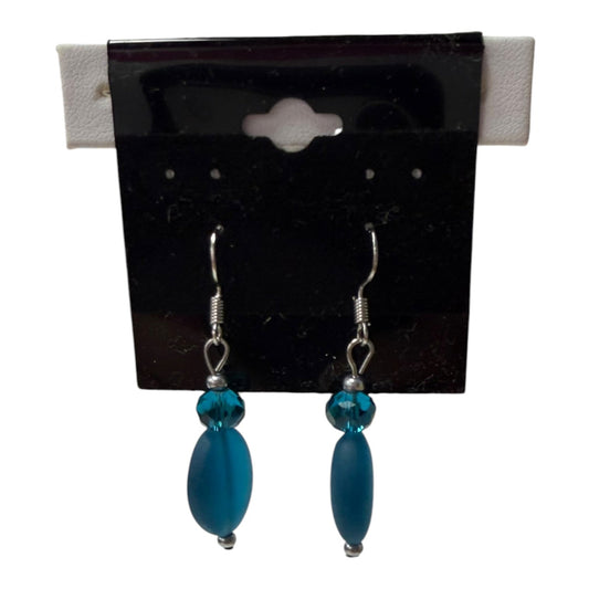 Earrings Dangle/Drop  In Blue