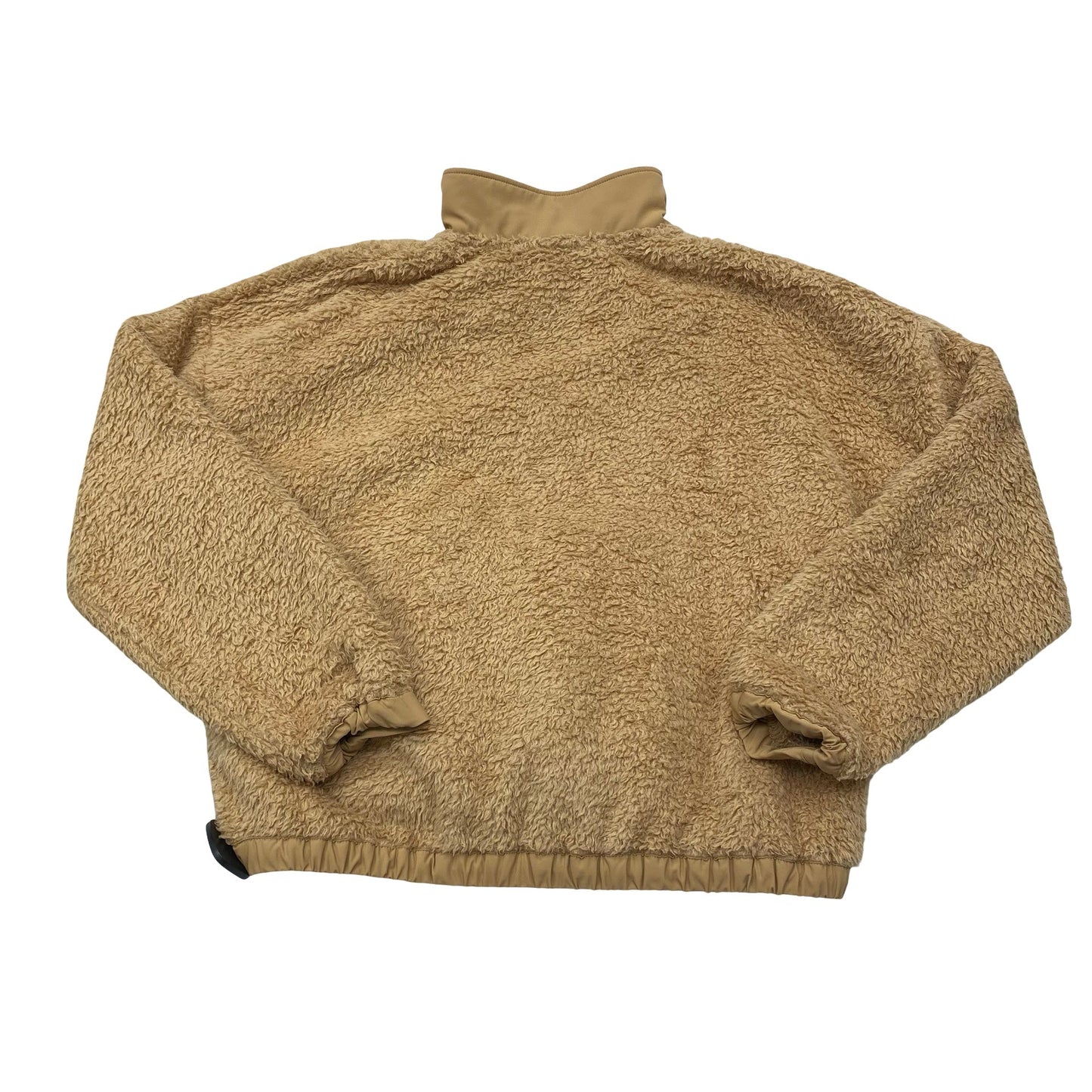 Jacket Faux Fur & Sherpa By Vineyard Vines In Tan, Size:M