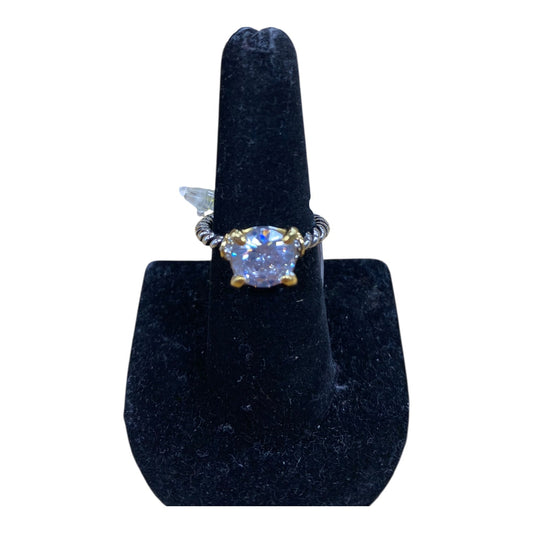 Ring Statement In Silver, Size:7