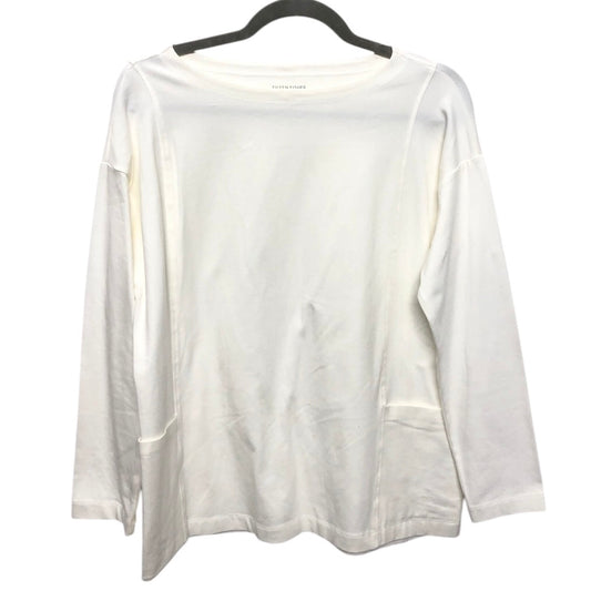Tunic Ls By Eileen Fisher In White, Size:Xs