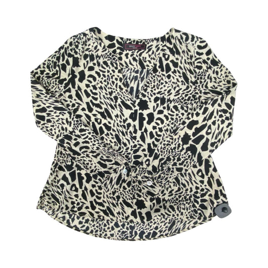 Top Ls By Cmc In Black & Cream, Size:S