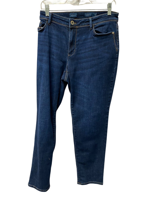 Jeans Straight By J. Jill In Blue, Size:12