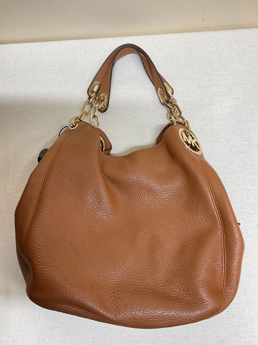 Handbag Designer By Michael Kors In Brown, Size:Medium