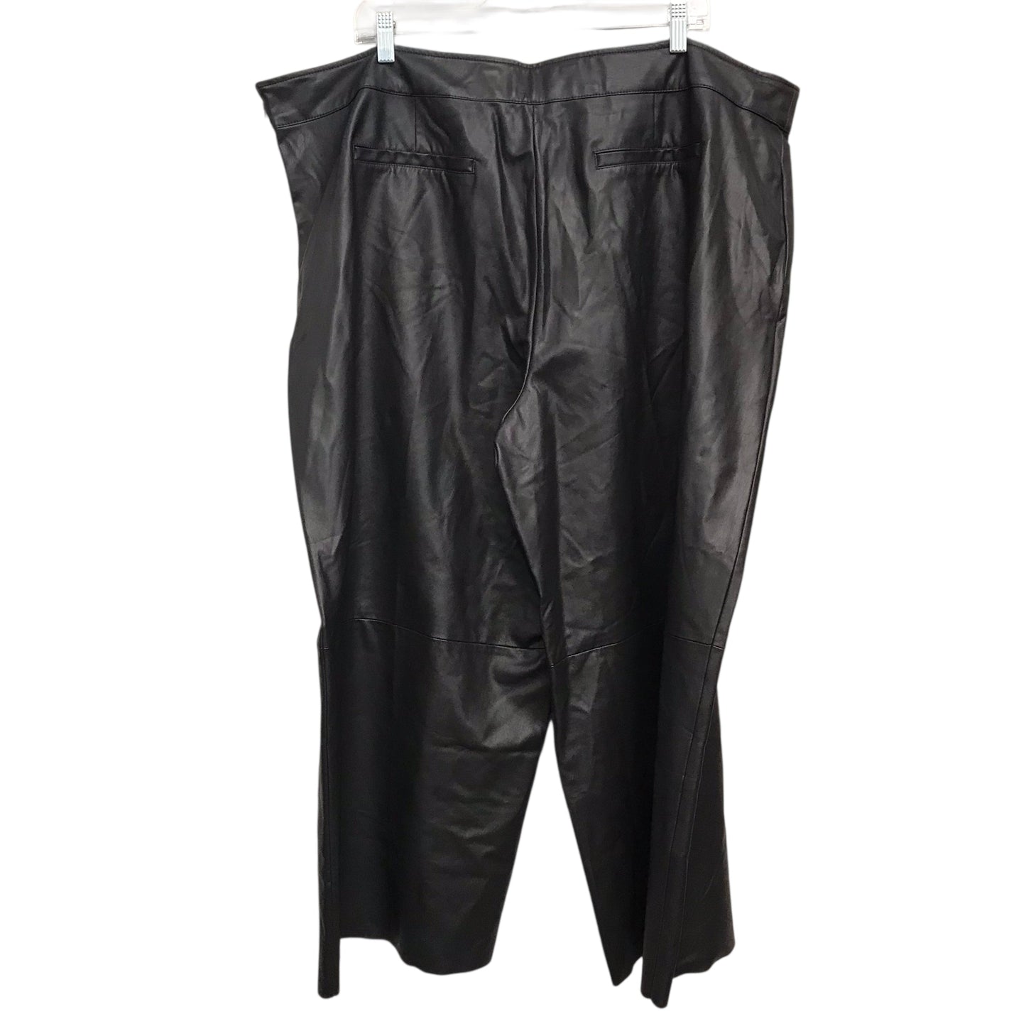 Pants Wide Leg By Isaac Mizrahi Live Qvc In Black, Size:26