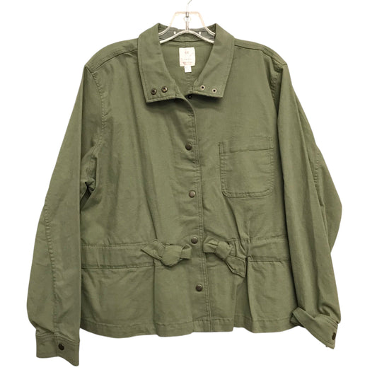 Jacket Other By Lc Lauren Conrad In Green, Size:1X