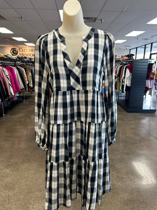 Dress Casual Short By Maeve In Plaid Pattern, Size:S