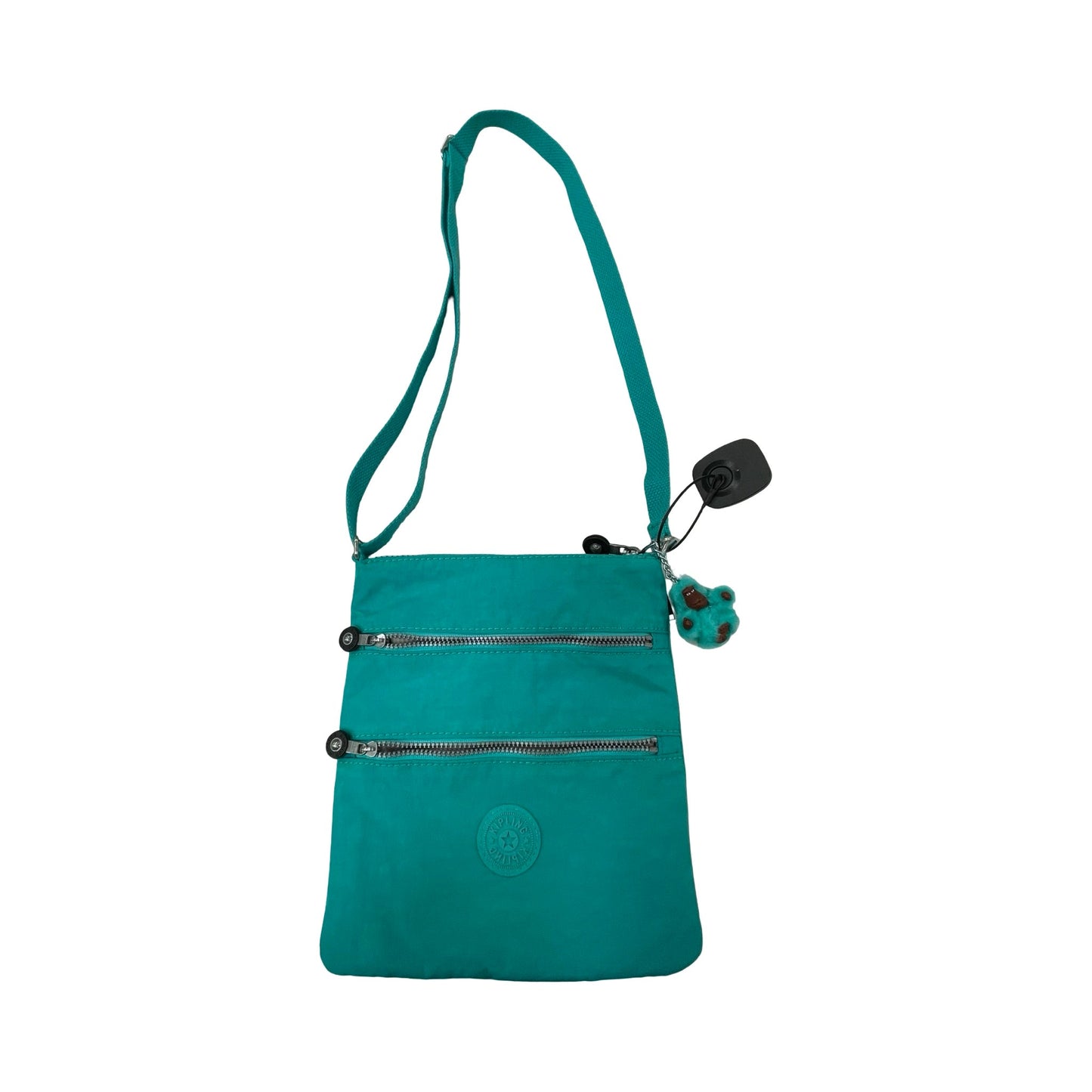 Handbag By Kipling In Teal, Size:Small
