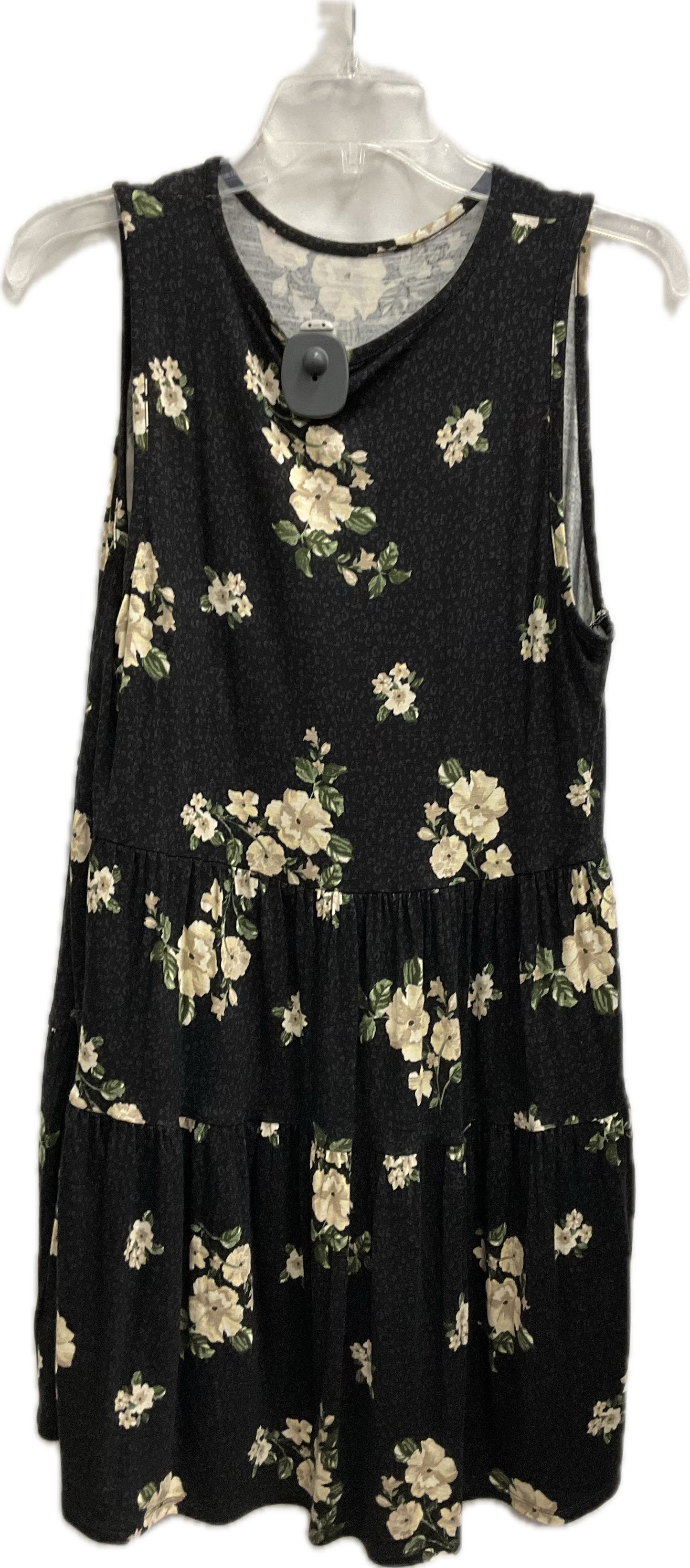 Top Sleeveless By Torrid In Floral Print, Size:1X