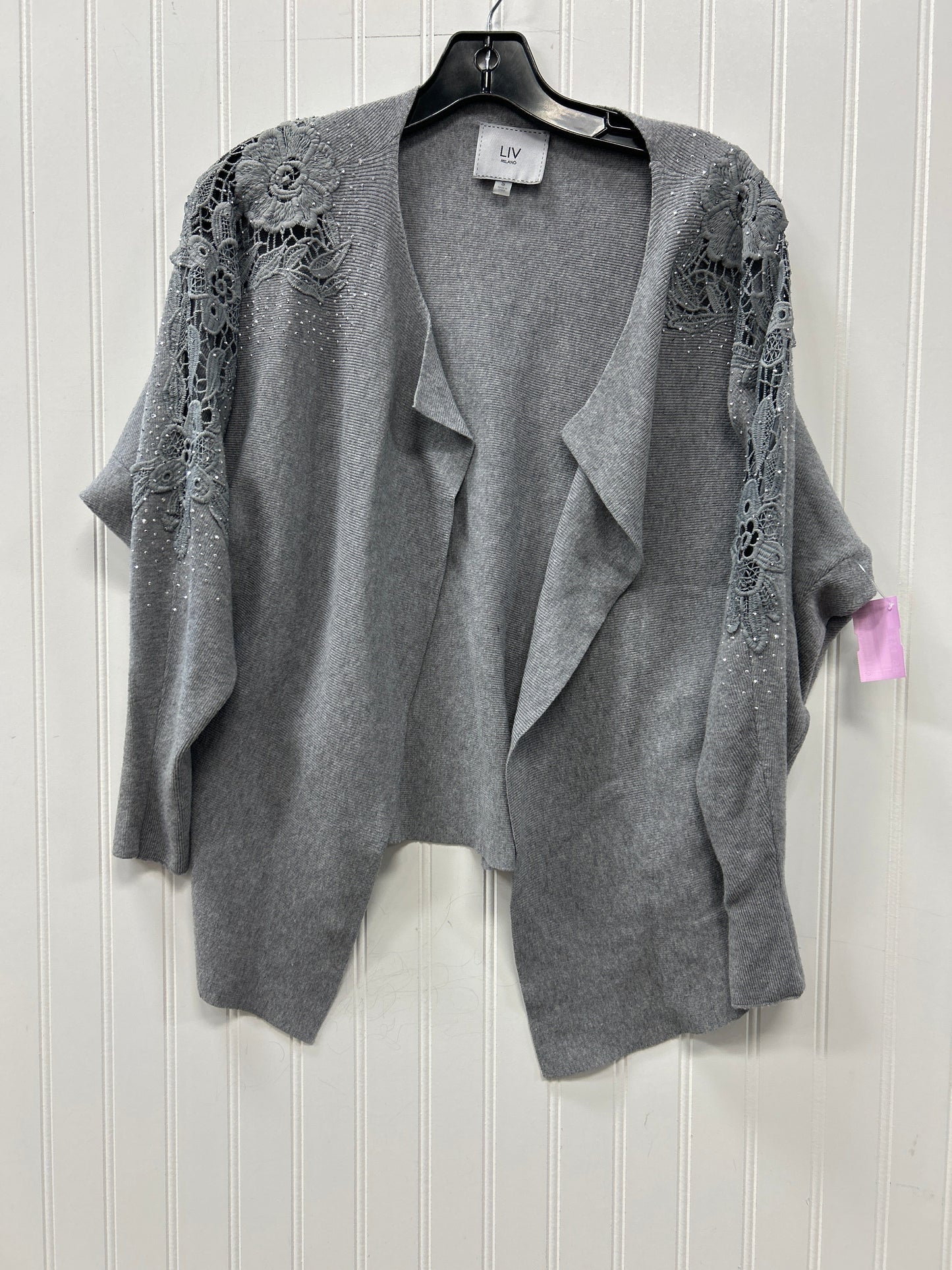 Cardigan By Cmc In Grey, Size:S