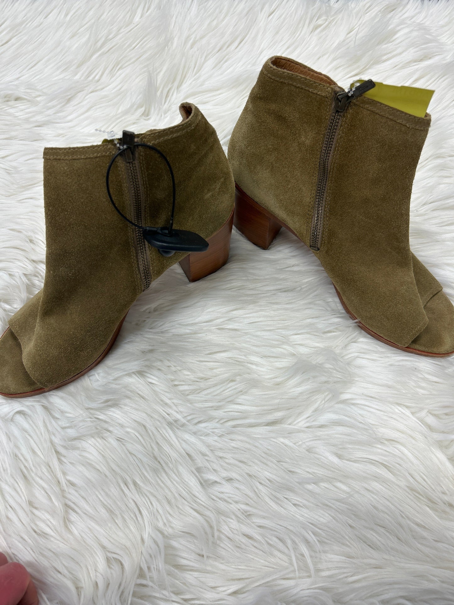 Boots Designer By Frye In Taupe, Size:11