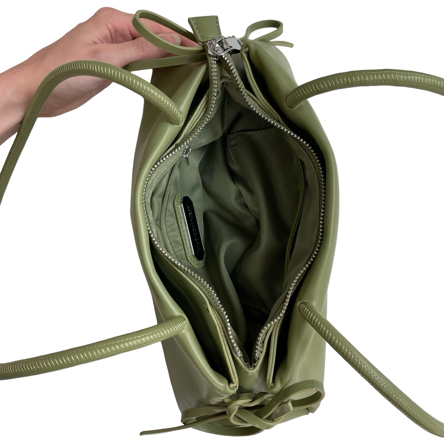 Handbag By Madison West In Green, Size:Medium