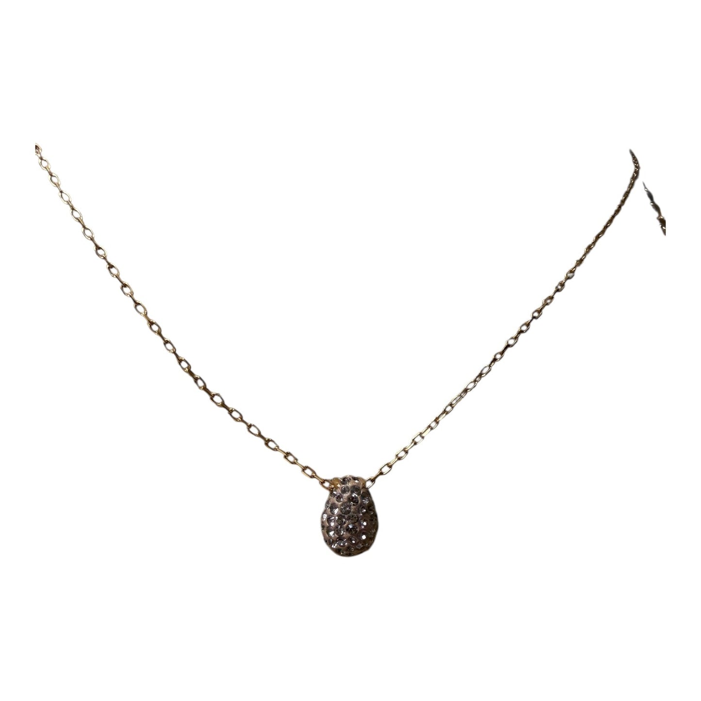 Necklace Designer By Swarovski In Gold