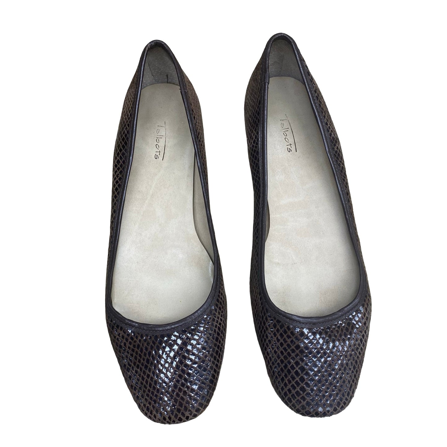 Shoes Flats By Talbots In Brown, Size:8.5