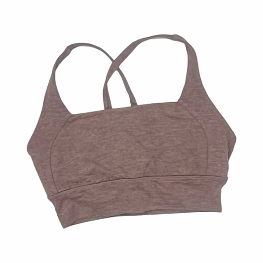Athletic Bra By Buffbunny In Mauve, Size:S