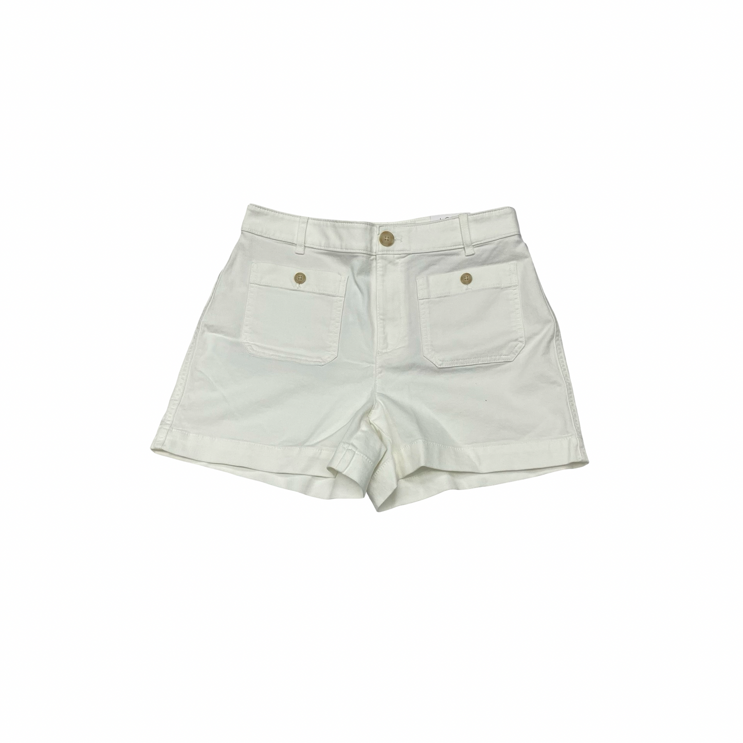 Shorts By Loft In White, Size:6