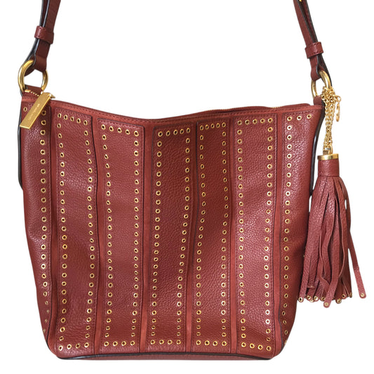 Handbag Designer By Michael Kors In Brown, Size:Medium