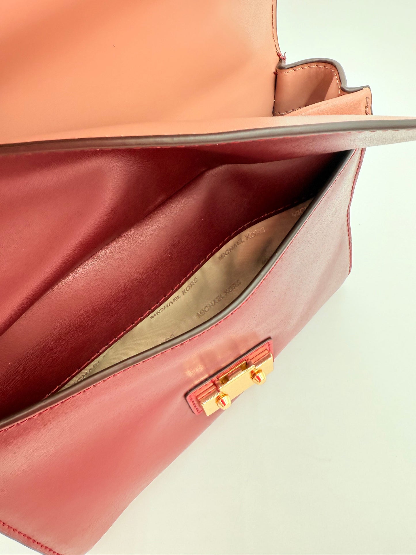 Crossbody Designer By Michael Kors, Size: Medium