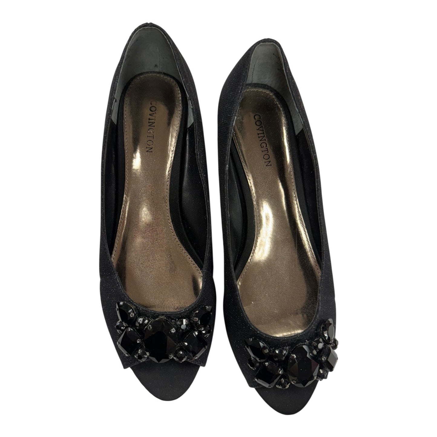 Shoes Flats By Covington In Black, Size:8