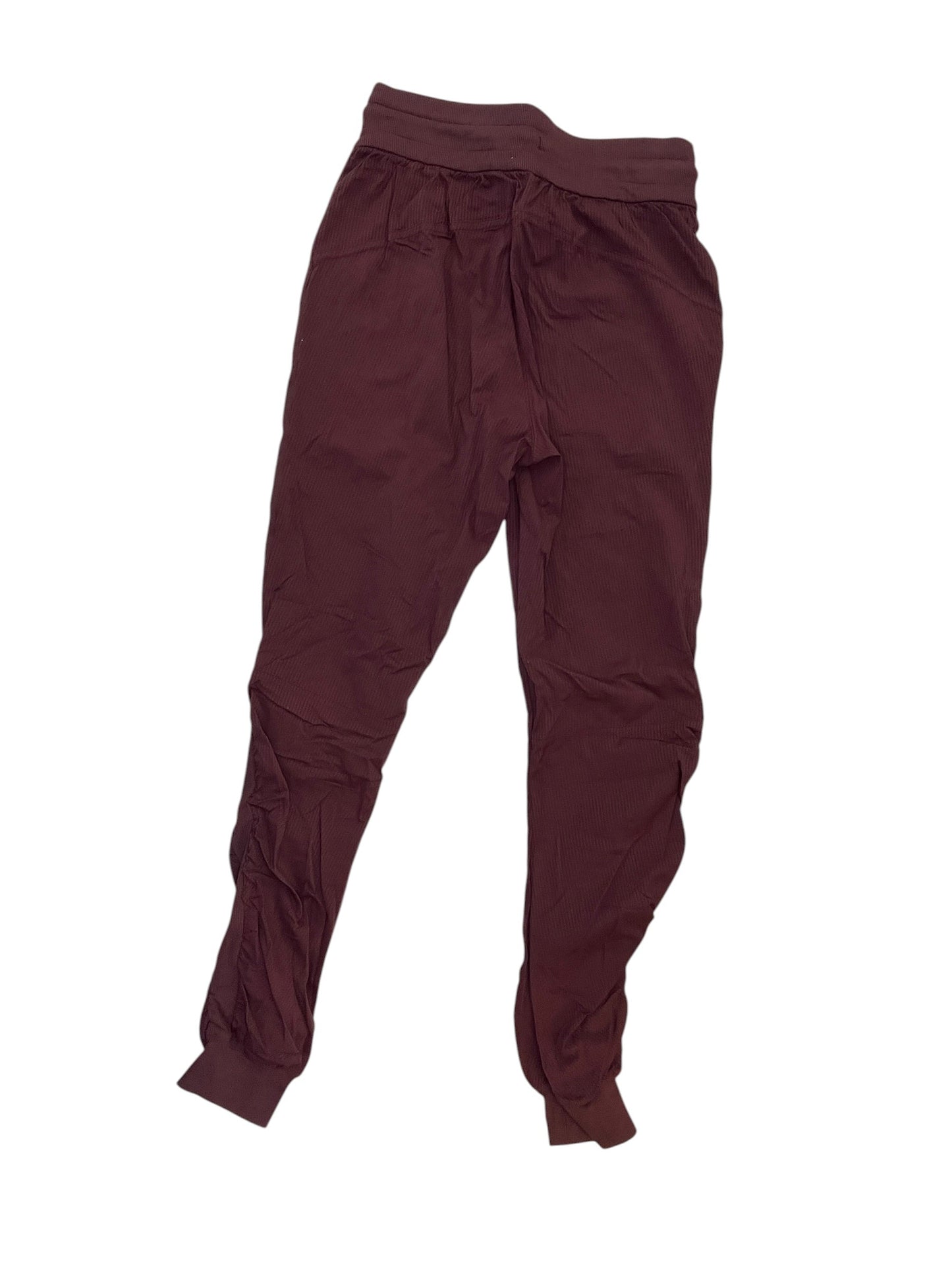 Athletic Pants By Lululemon In Maroon, Size:S
