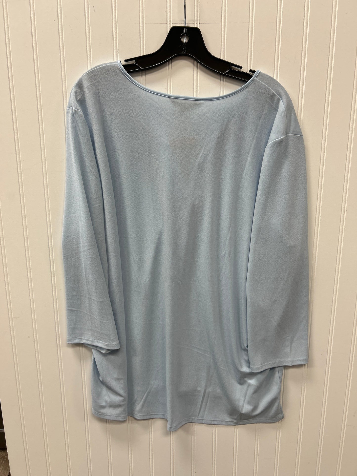 Top Ls By Banana Republic In Blue, Size:1X
